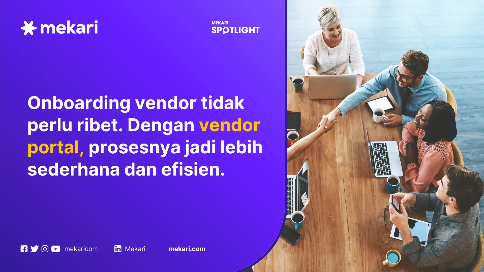 mekari expense vendor onboarding portal featured image