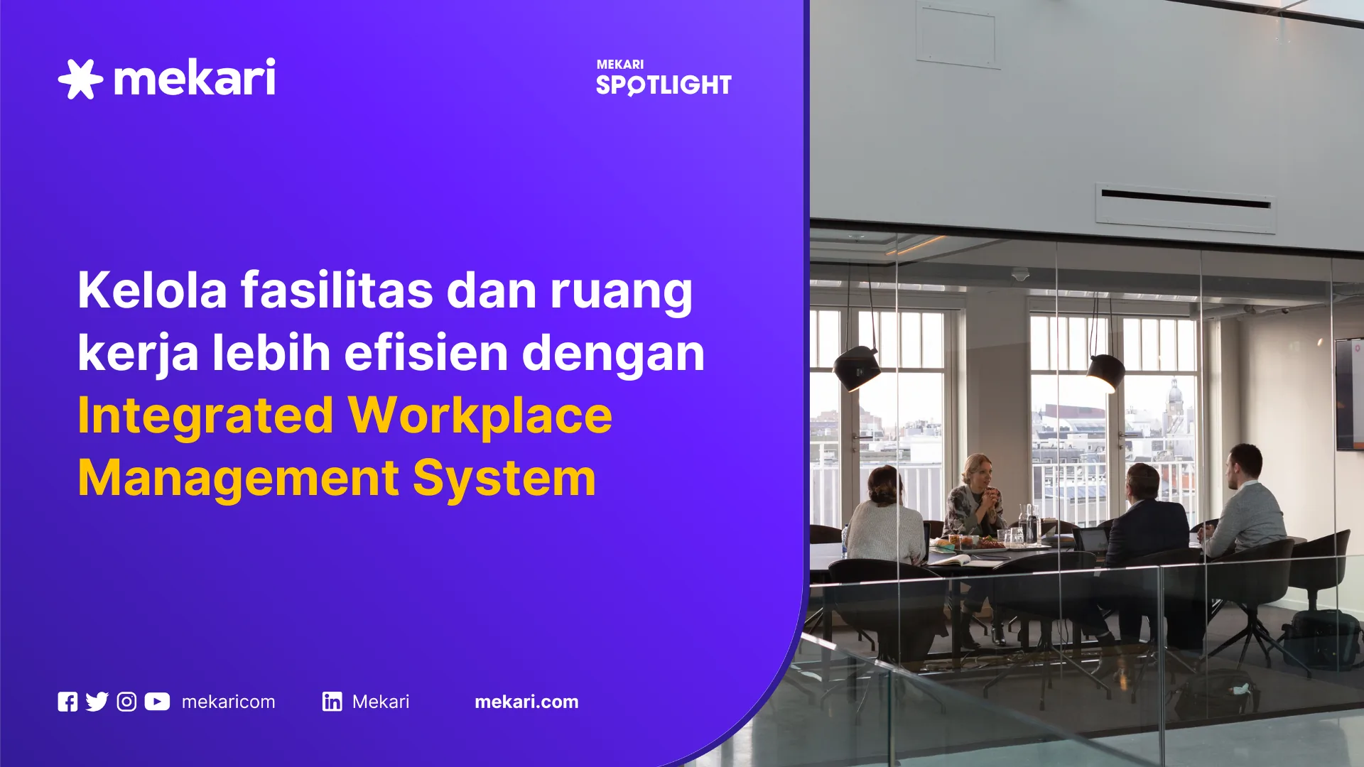 mekari officeless integrated workplace management system featured image