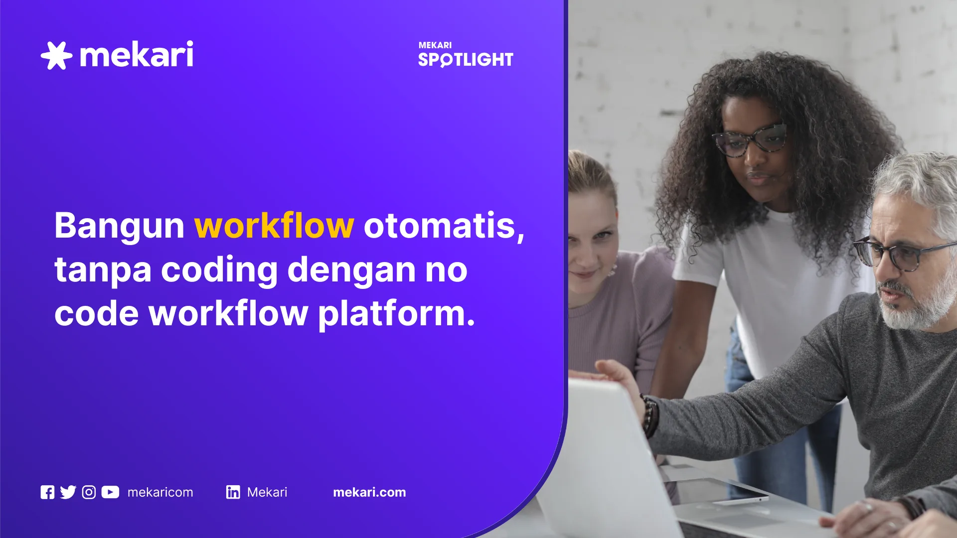 mekari officeless no code workflow featured image