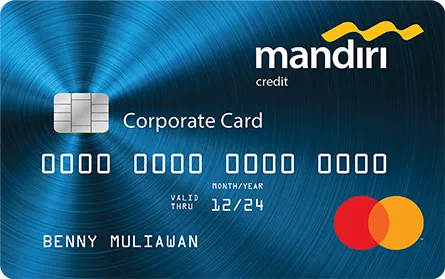 mandiri corporate card