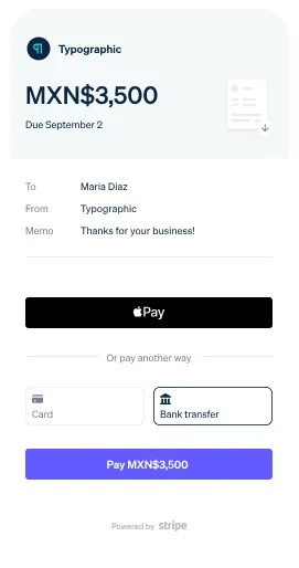 Stripe remittance