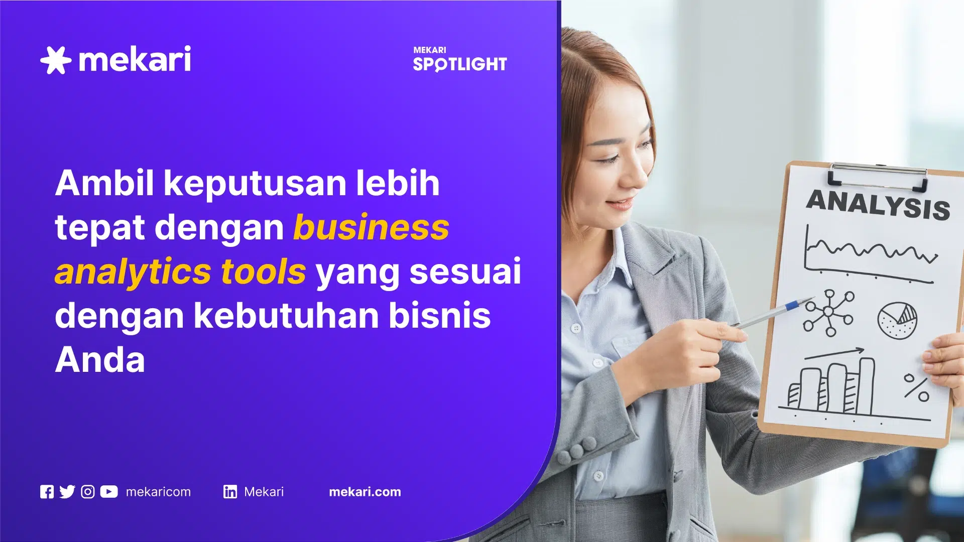 Business analytics tools