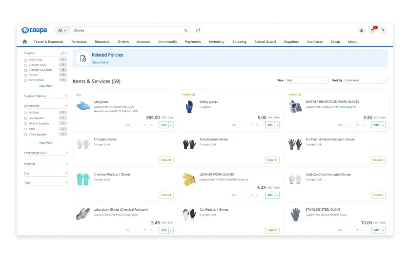 Coupa-Source to Pay Software