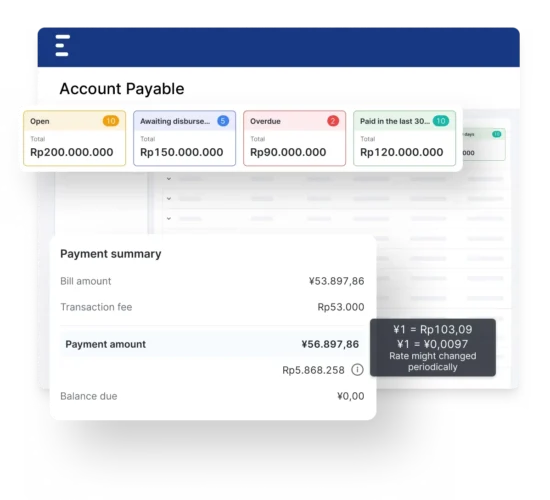 mekari expense invoice account payable