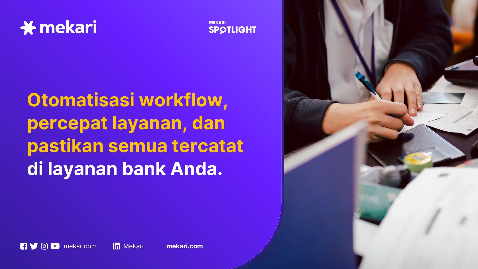 mekari bank workflow featured image