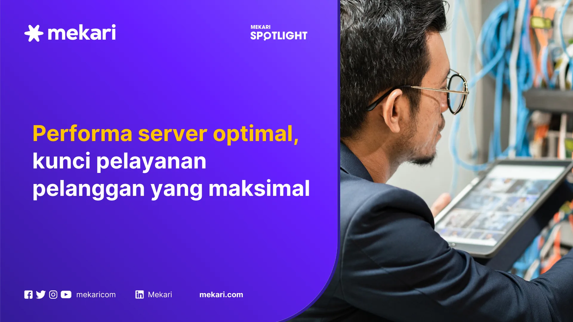 mekari cara memilih server featured image