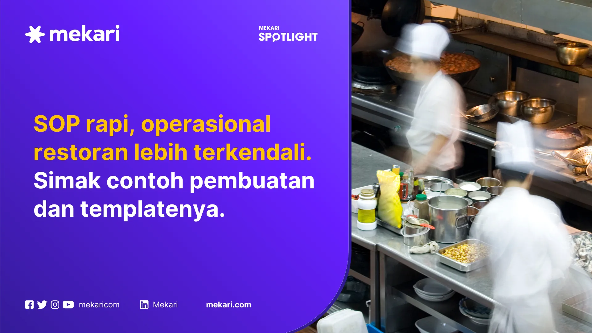 mekari contoh sop karyawan restoran featured image