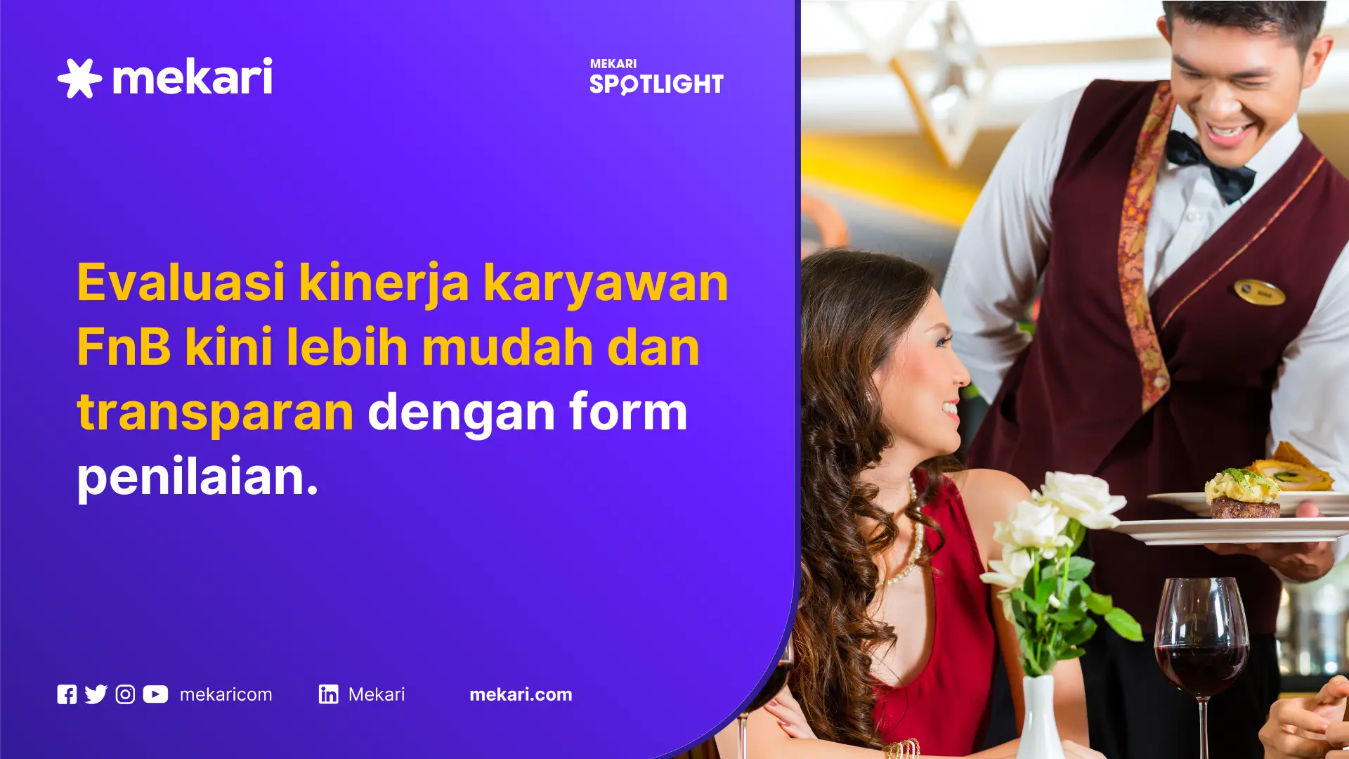 mekari form penilaian kinerja karyawan restoran featured image