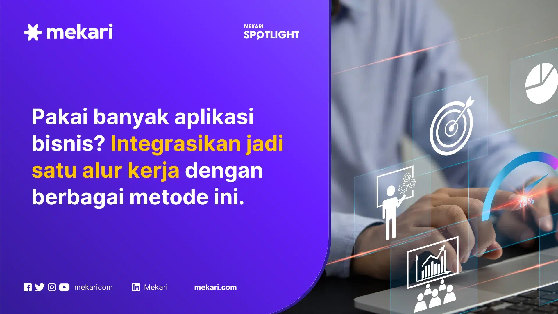 mekari officeless integrate saas featured image