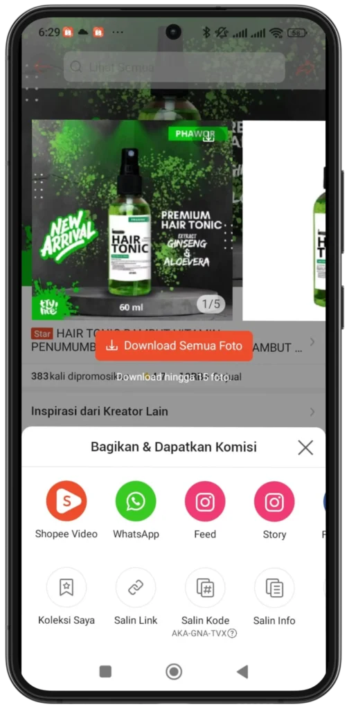 Promosikan produk di berbagai platform