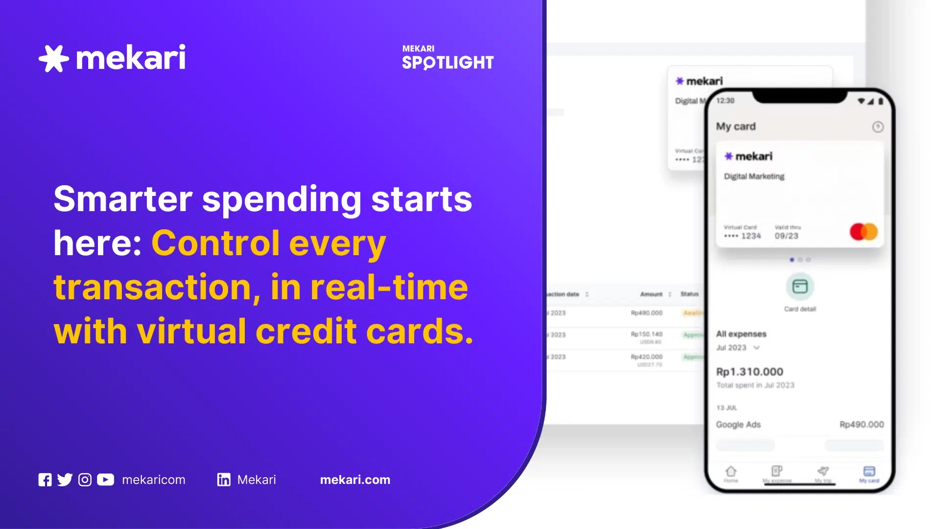 mekari expense virtual credit card for business featured image