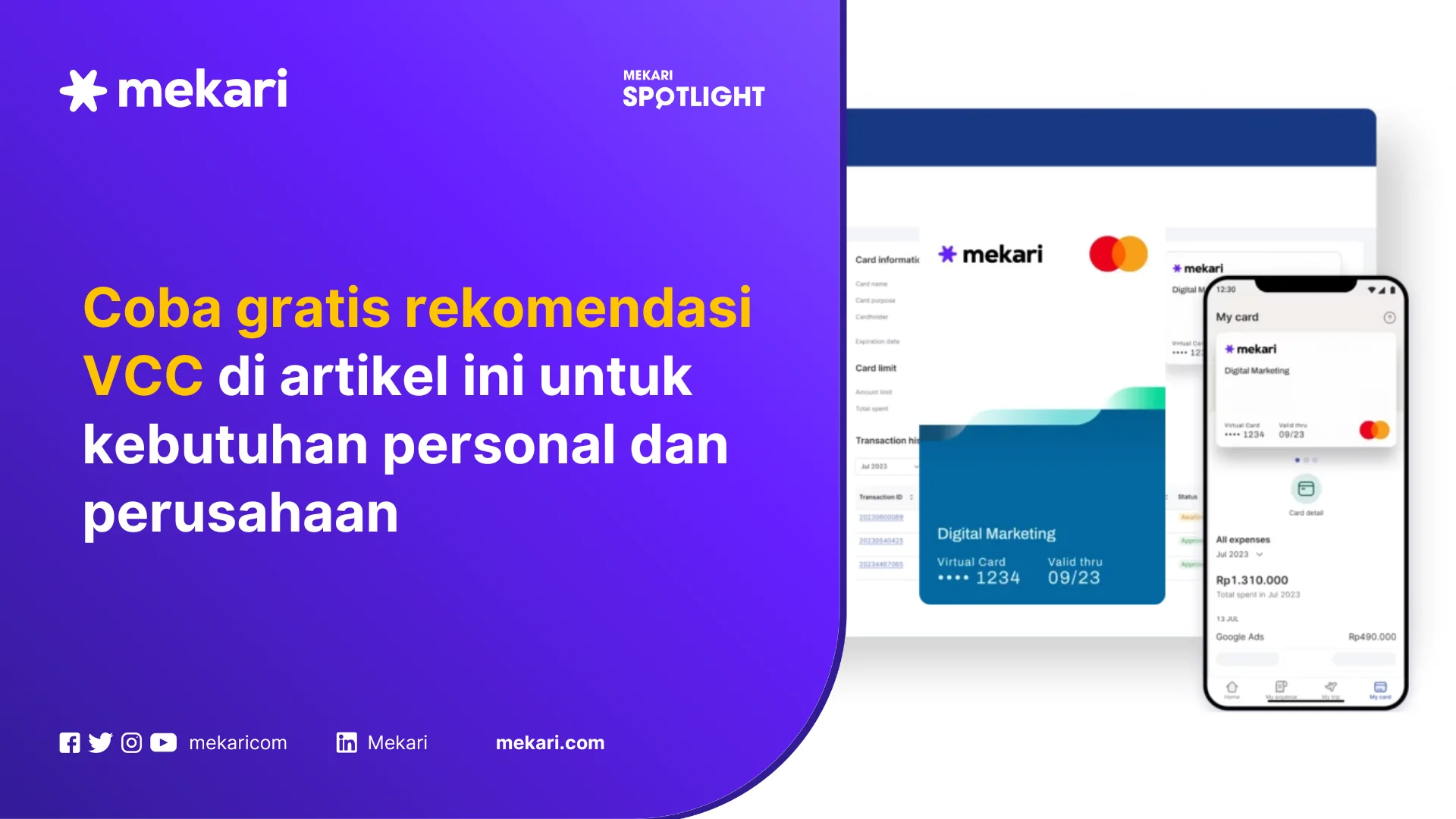Rekomendasi VCC Gratis dan Cara Mendapatkan Free Trial-nya