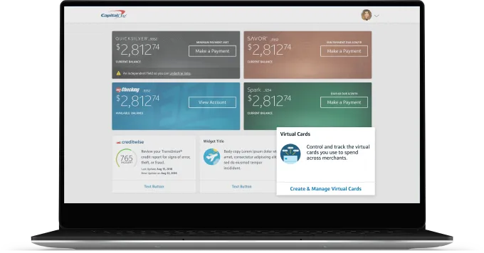 Capital One Virtual Credit Card