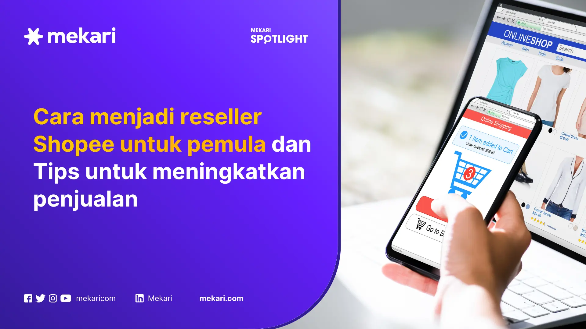 cara menjadi reseller shopee
