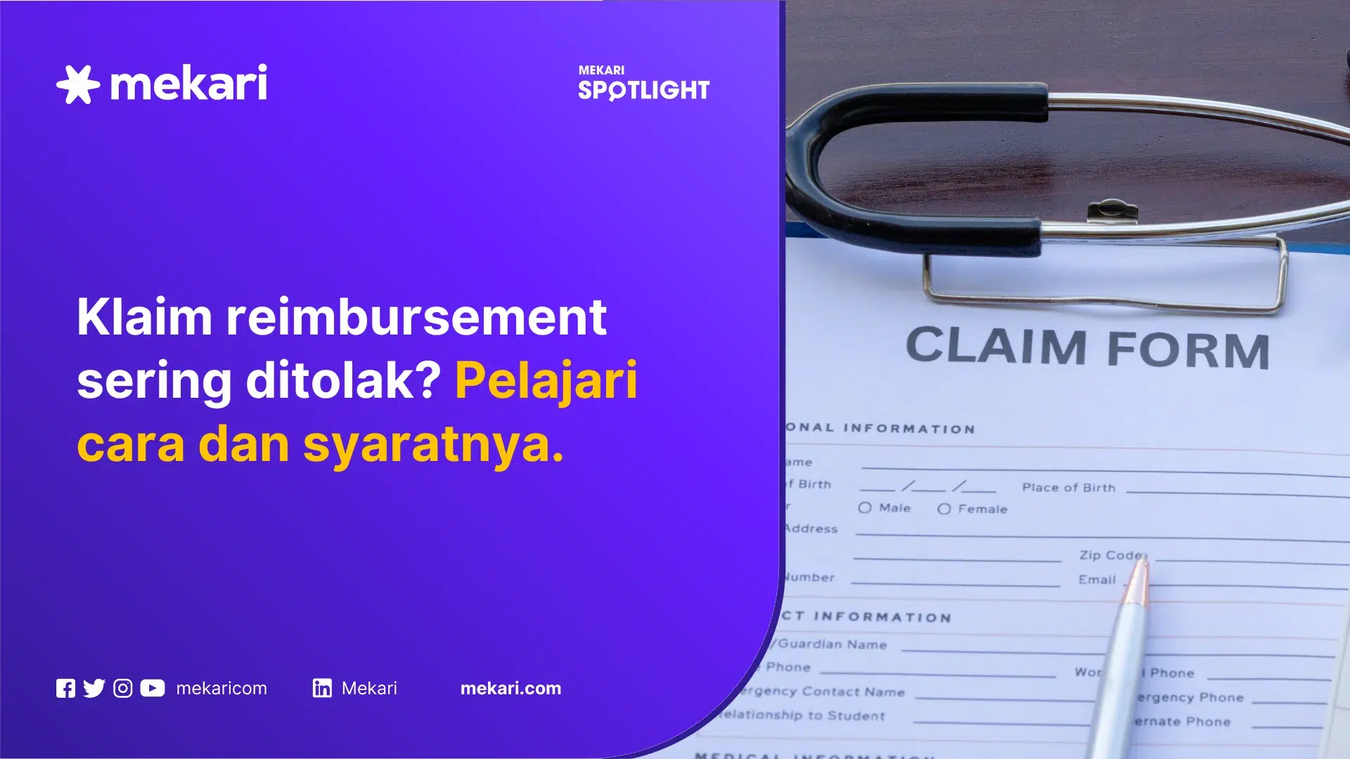 mekari expense claim reimbursement featured image