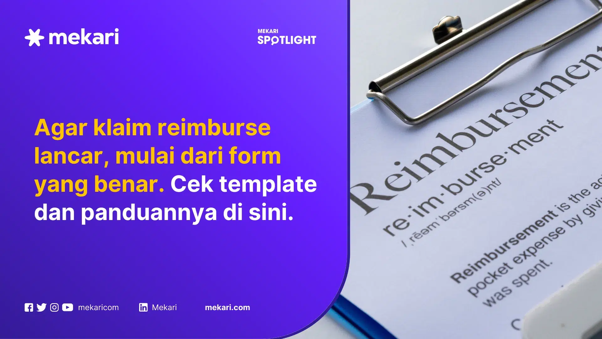 mekari expense contoh form reimbursement featured image