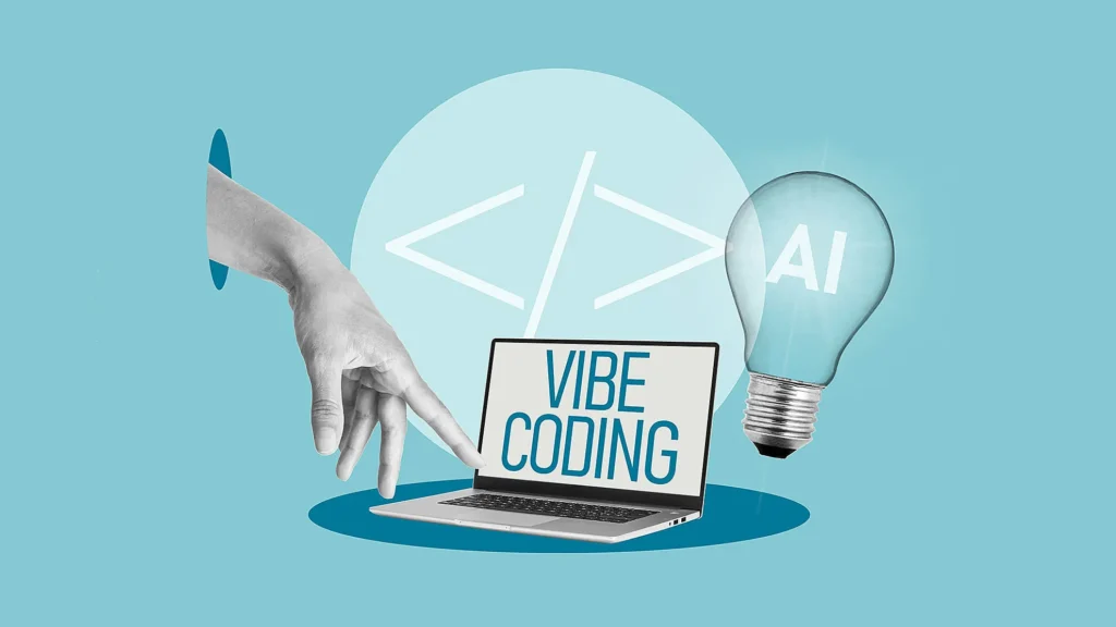 ilustrasi vibe coding