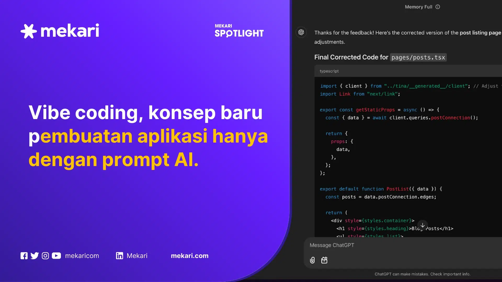mekari officeless vibe coding featured image