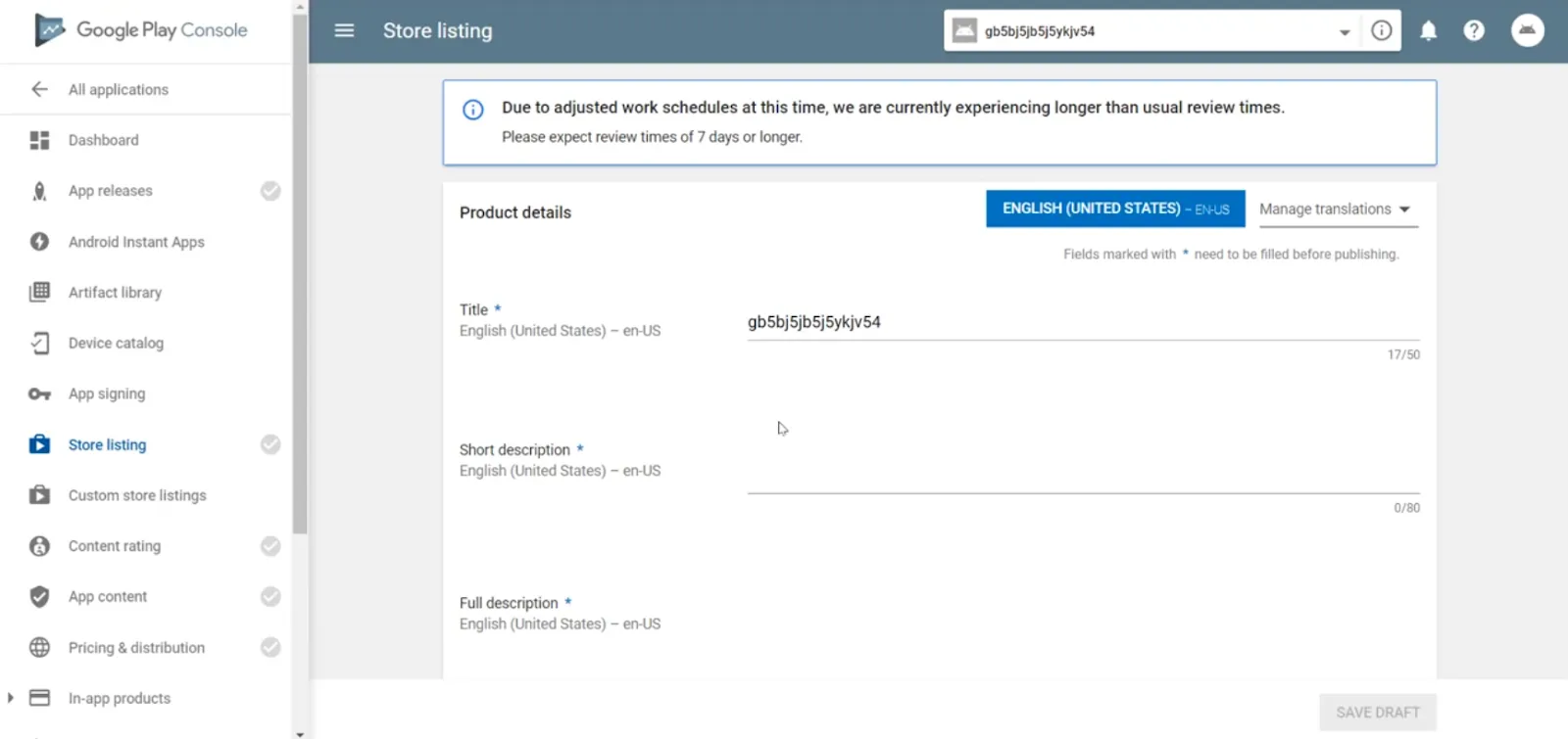 publish app to google play store