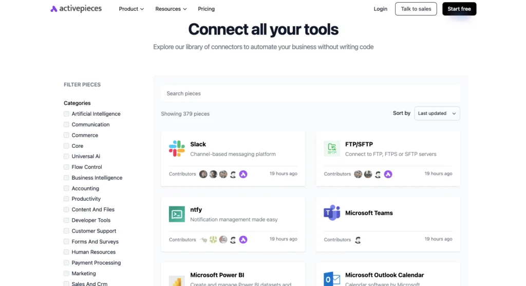Activepieces - Enterprise Workflow Automation