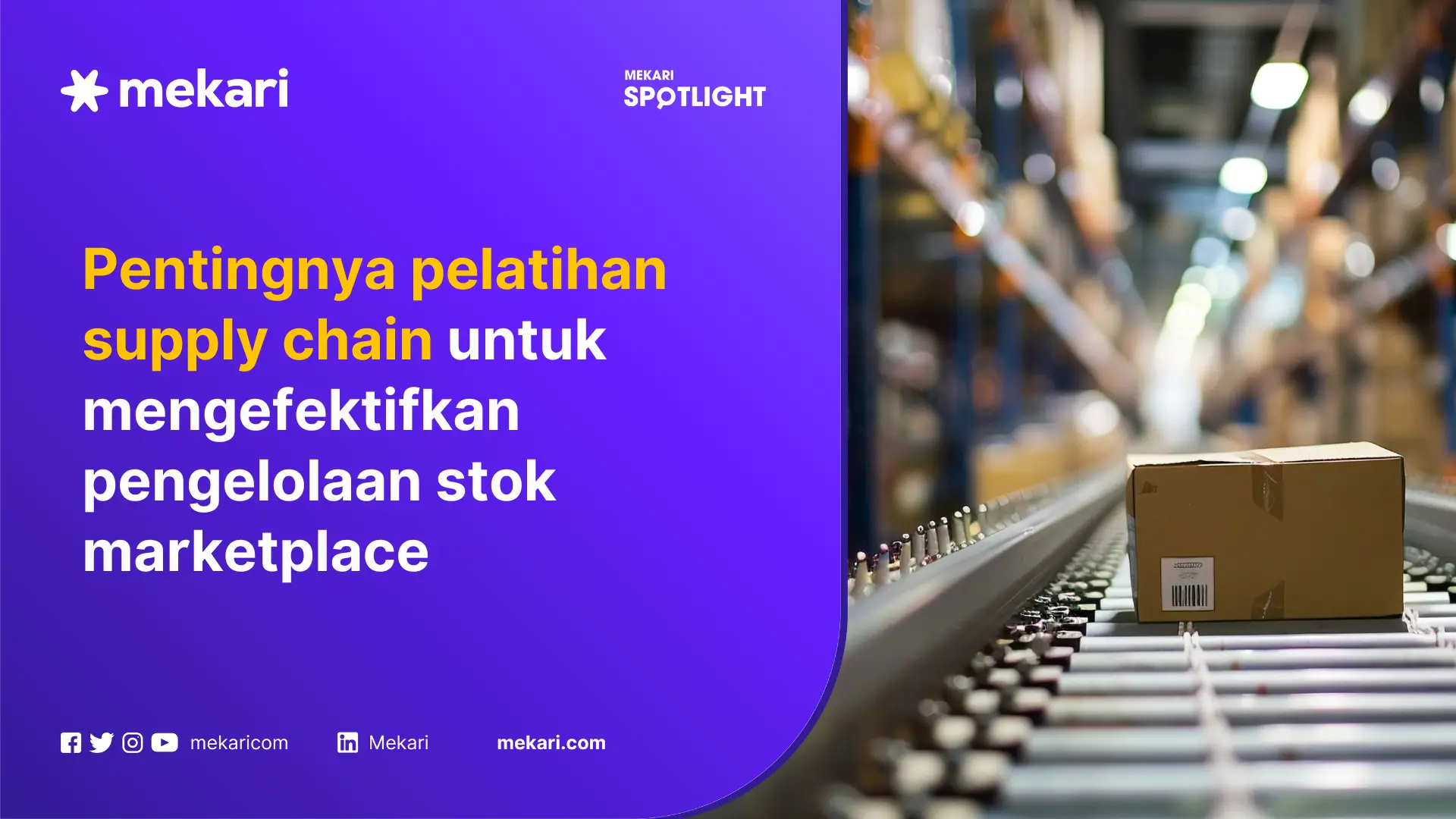 pelatihan supply chain