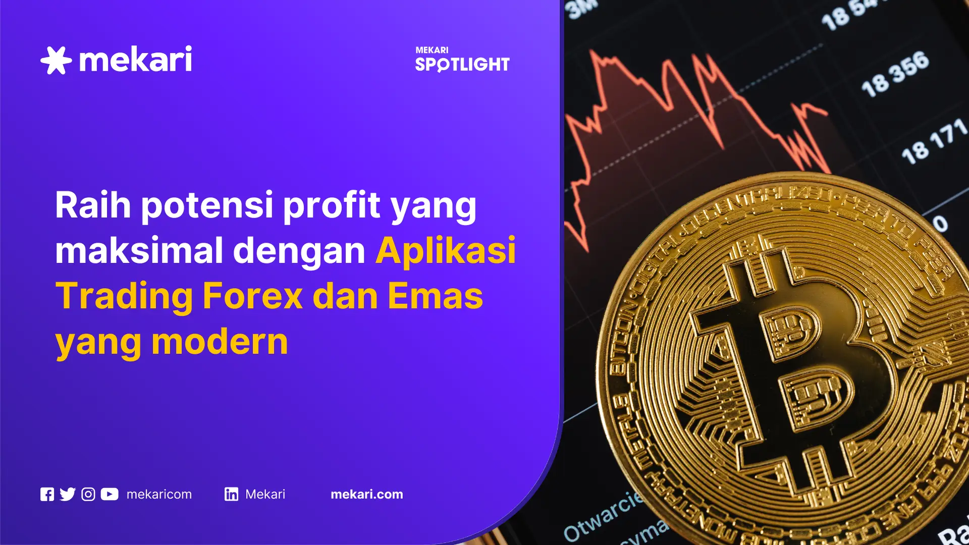 Ilustrasi trading forex untuk side hustle karyawan
