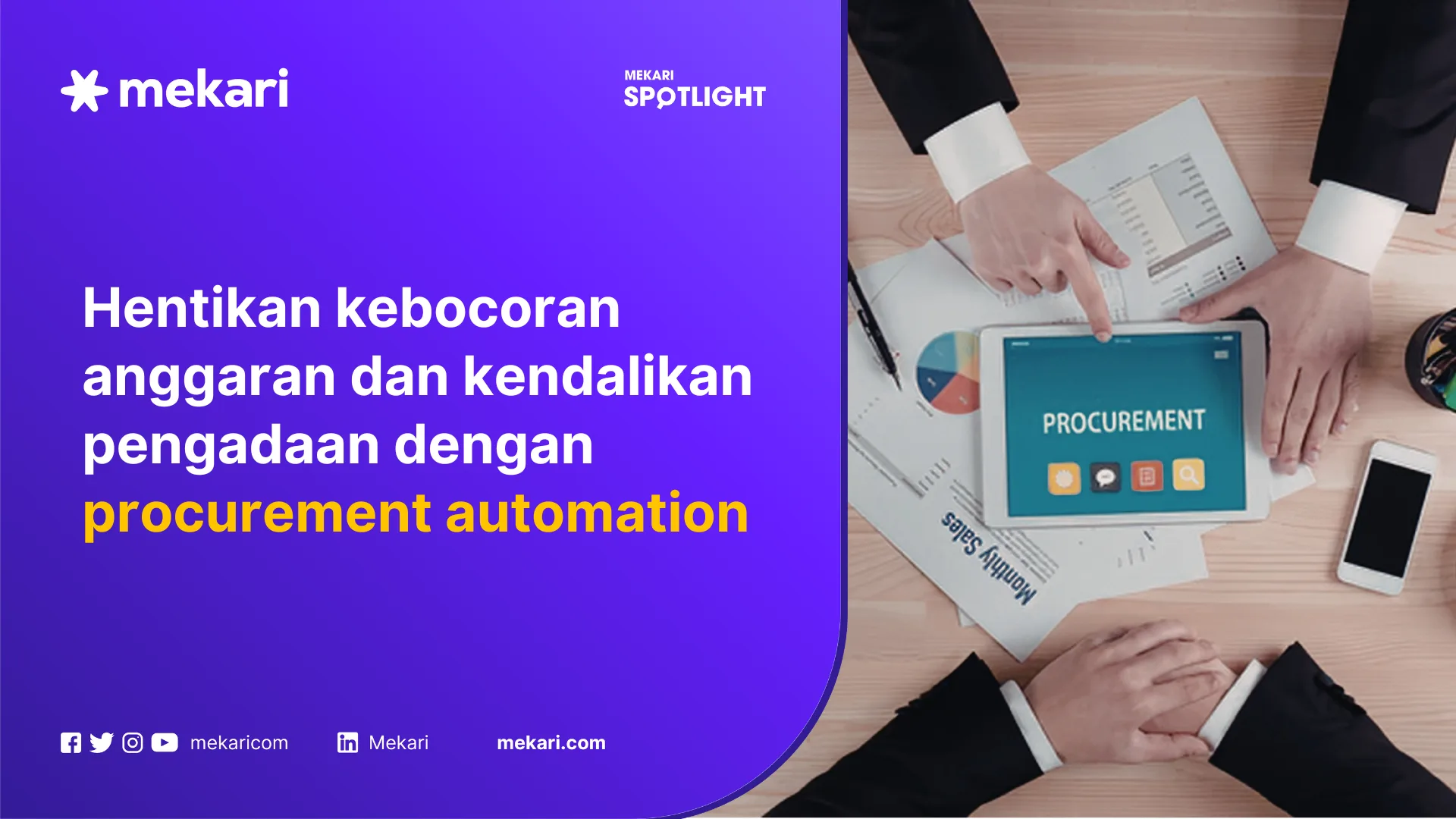 Procurement Automation Strategi Hemat hingga 45_ Biaya Pengadaan - Featured Image