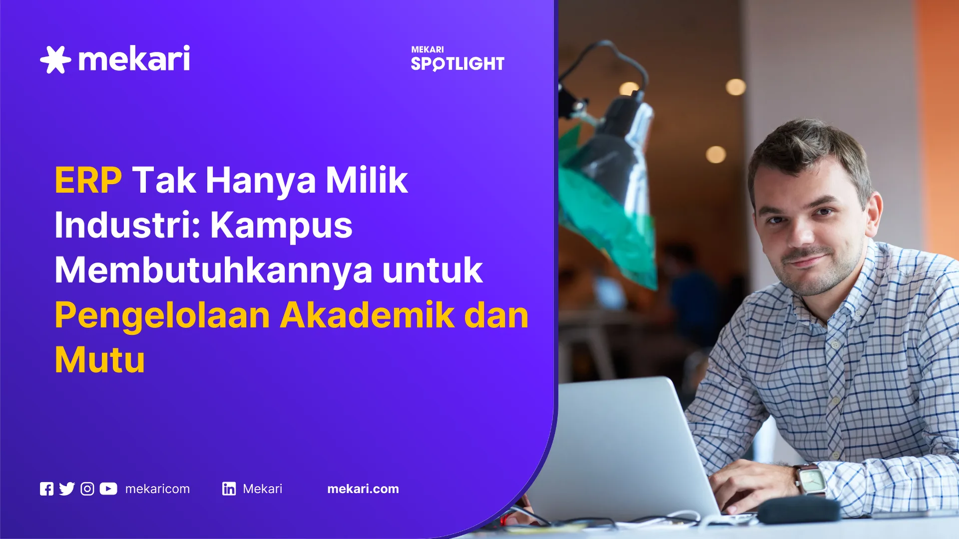 Sistem informasi akademik dengan erp