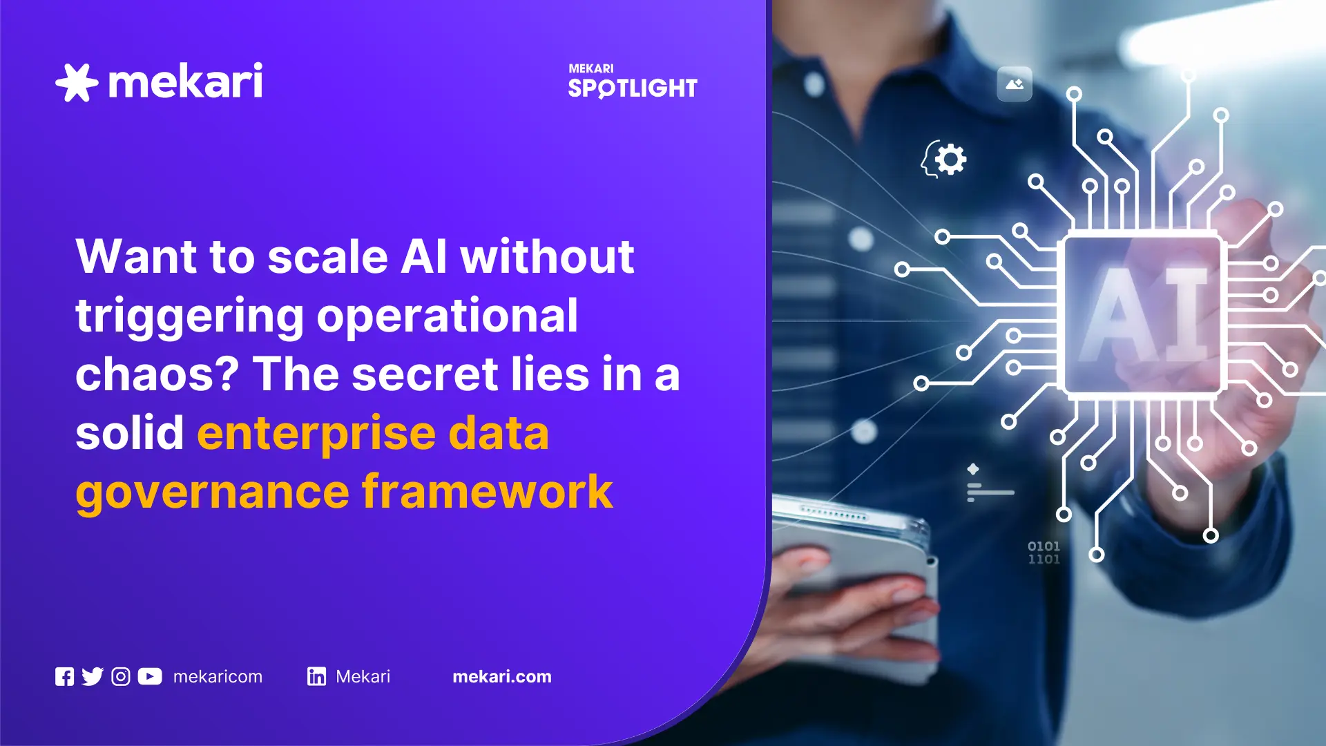 Enterprise Data Governance Framework: Scaling AI and Operations