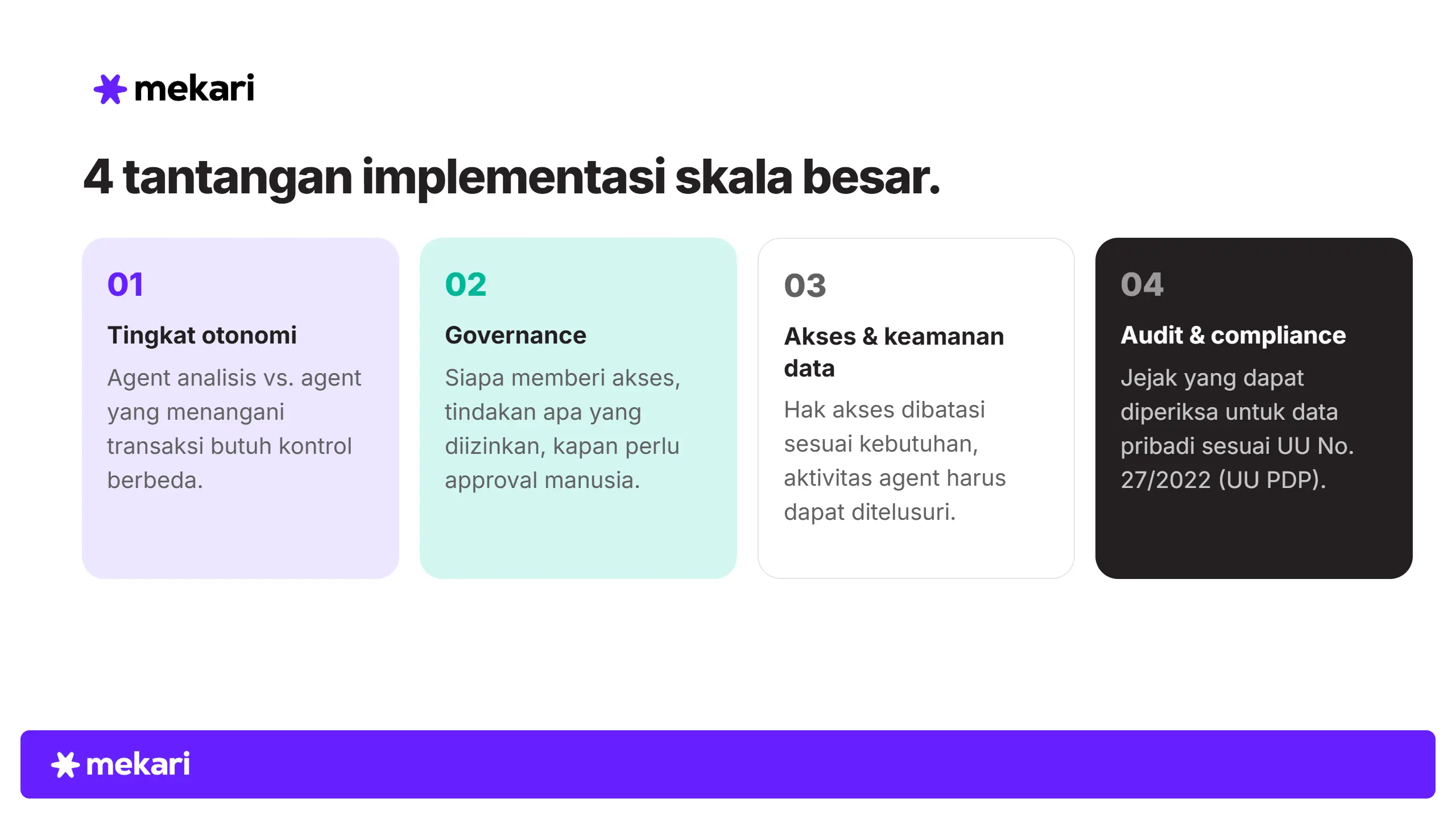 Tantangan Implementasi Enterprise AI Agent di Skala Besar