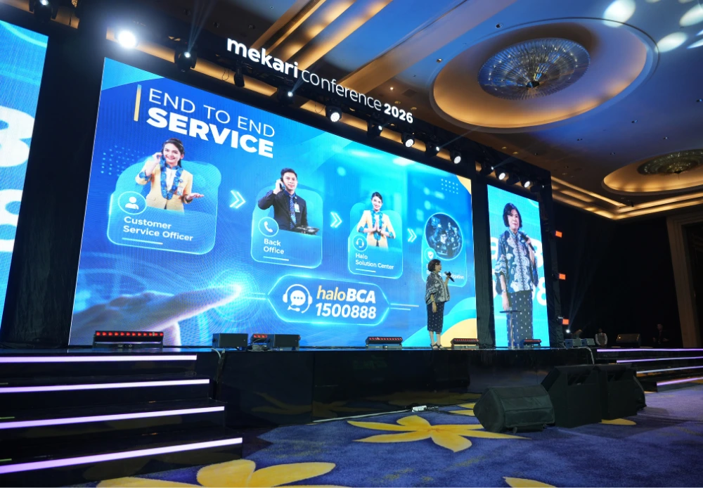 Wani Sabu membahas terkait Transformasi Customer Service BCA di Era AI